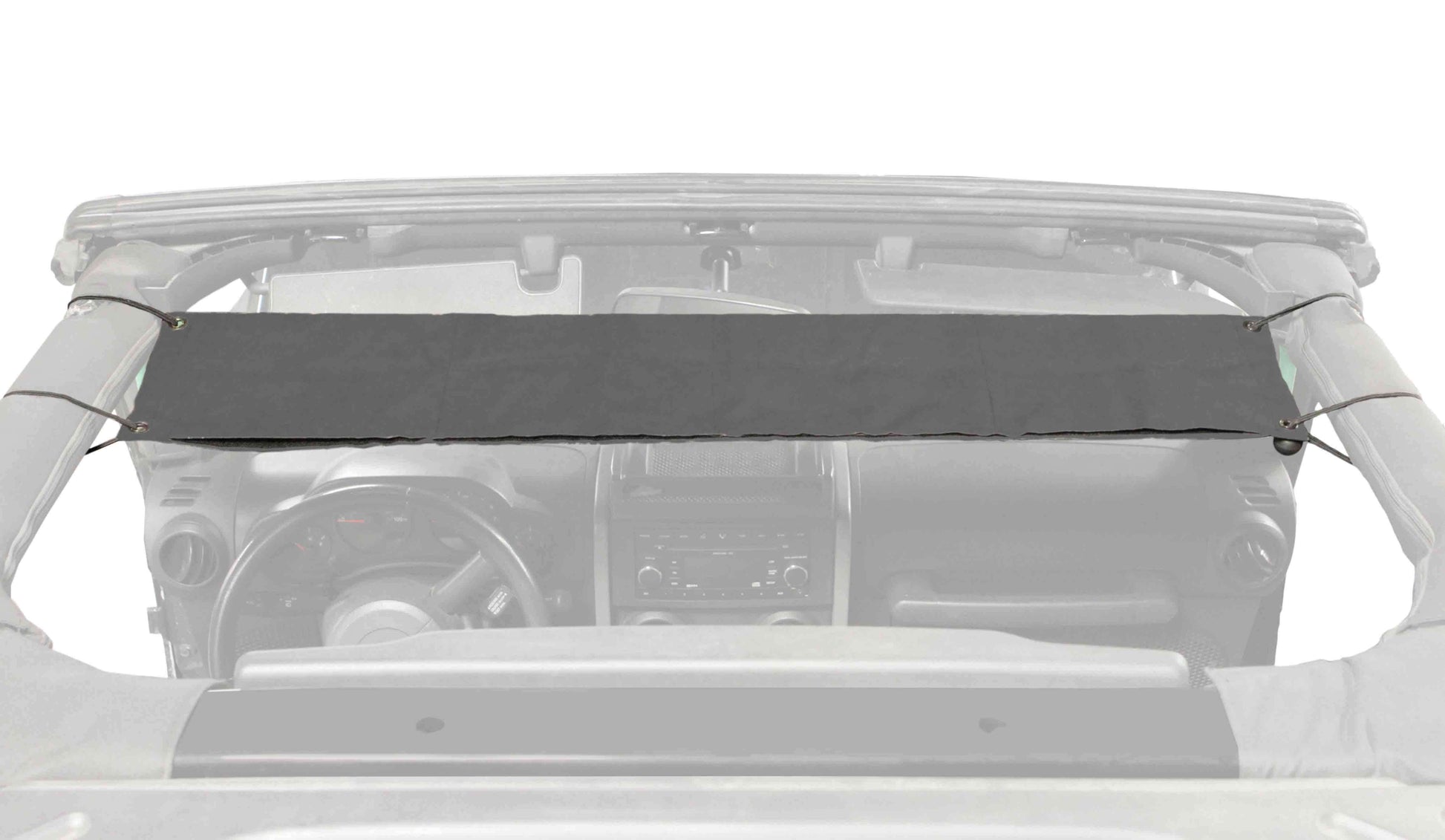 Steinjäger Interior Accessories Wrangler TJ 1997-2006 Cab Organizers Overhead Pockets Charcoal