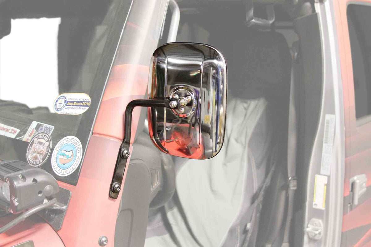 Steinjäger Exterior Accessories Wrangler JK 2007-2018 Mirrors A Pillar Red Baron
