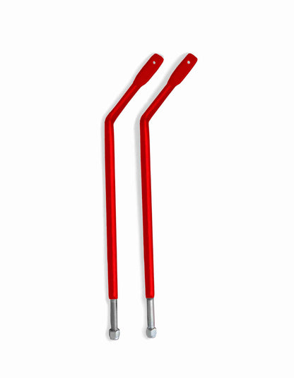 Steinjäger Exterior Accessories Wrangler JL 2018 to Present Mirrors Mirror Legs to Fit Door Hinges Red Baron