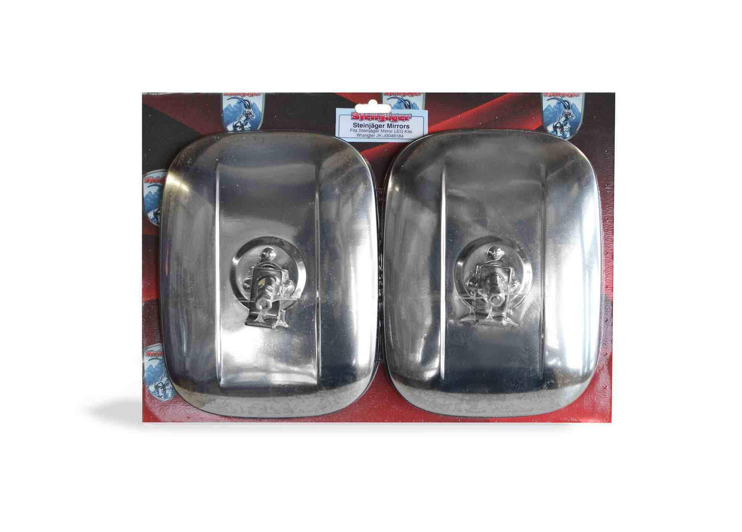 Steinjäger Exterior Accessories Wrangler JK 2007-2018 Mirrors Replacement Mirror Head 2 Mirrors