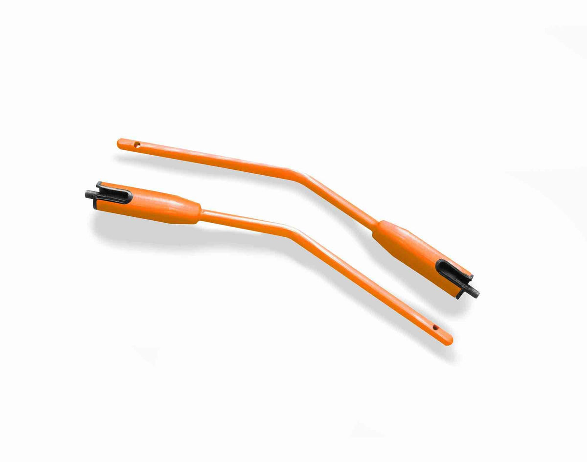 Steinjäger Exterior Accessories Wrangler JL 2018 to Present Mirrors Isolated Leg Kit Fluorescent Orange