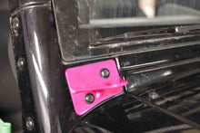 Steinjäger Exterior Accessories Wrangler JK 2007-2018 Light Mounts Lower Windshield Brackets and Lights Hot Pink