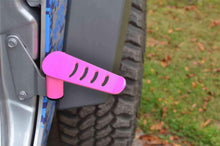 Steinjäger Exterior Accessories Wrangler JK 2007-2018 Foot Pegs Hot Pink
