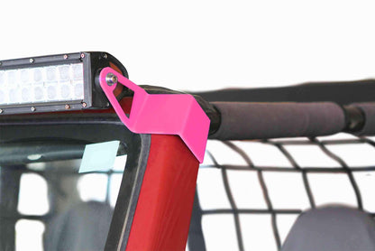 Steinjäger Exterior Accessories Wrangler TJ 1997-2006 Light Mounts A-Pillar Hot Pink