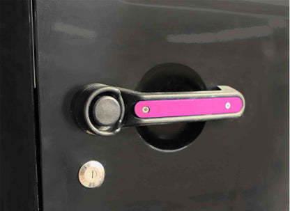 Steinjäger Doors Wrangler JK 2007-2018 Handle Accents 2 Doors Plus Tailgate Hot Pink