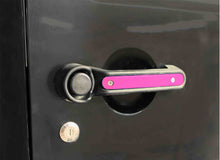 Steinjäger Doors Wrangler JK 2007-2018 Handle Accents 1 Pack Hot Pink