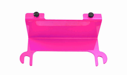 Steinjäger Exterior Accessories Wrangler JK 2007-2018 License Plate Brackets Relocation Kit Hot Pink