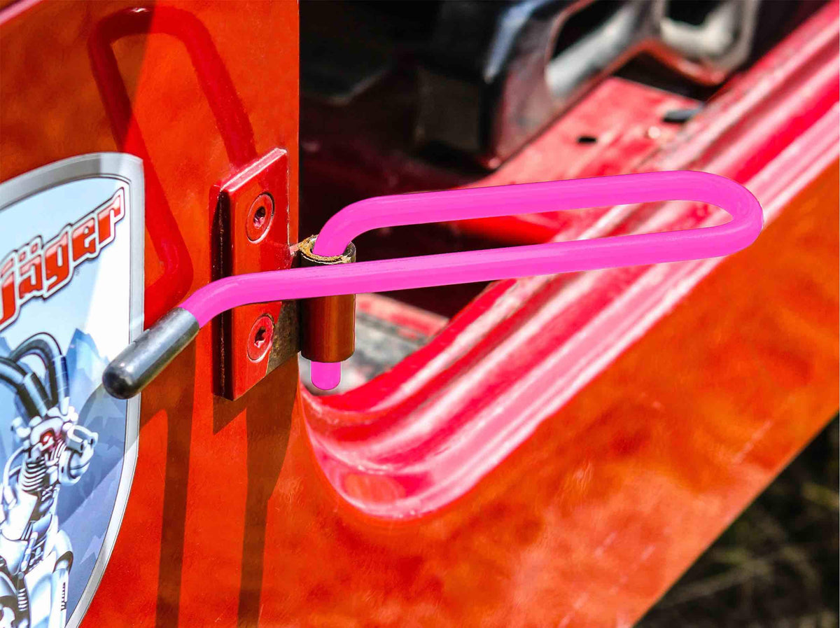Steinjäger Exterior Accessories CJ-7 1976-1986 Foot Pegs Hot Pink