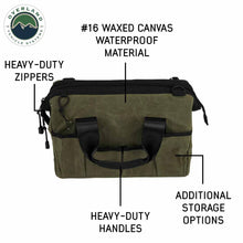 Overland Vehicle Systems All Purpose Tool Bag #16 Waxed Canvas