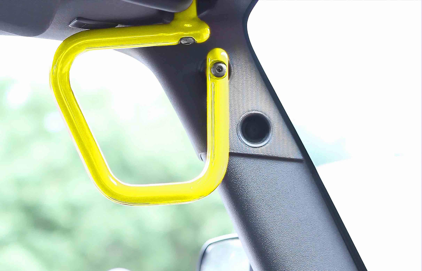 Steinjäger Interior Accessories Wrangler JK 2007-2018 Grab Handles Front Neon Yellow