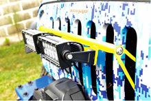 Steinjäger Exterior Accessories Wrangler JK 2007-2018 Light Mounts Grill Brackets and Lights Neon Yellow