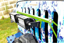 Steinjäger Exterior Accessories Wrangler JK 2007-2018 Light Mounts Grill Brackets and Lights Gecko Green