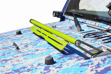 Steinjäger Exterior Accessories Wrangler JK 2007-2018 Light Mounts Hood Hinge Mount Brackets Gecko Green