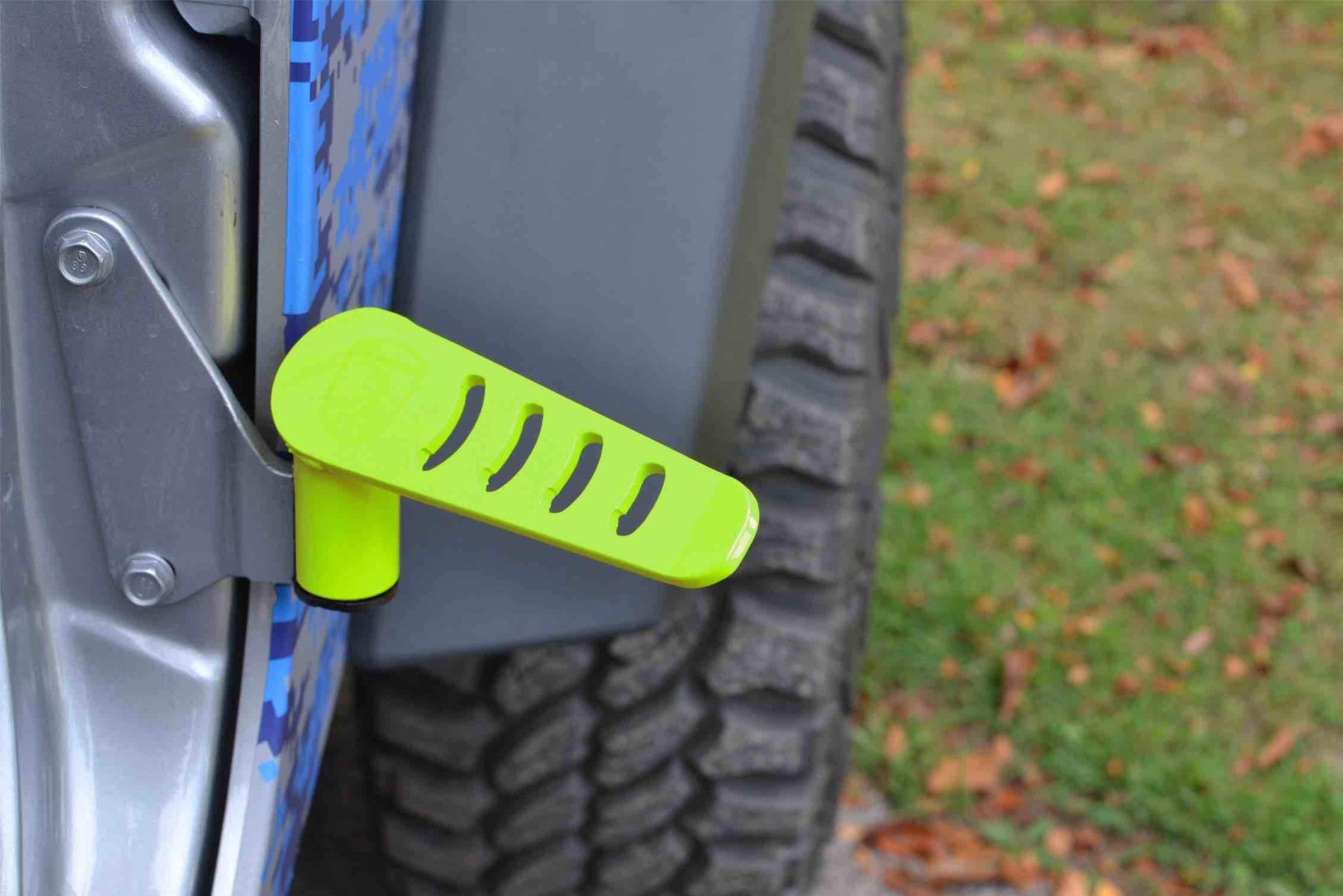 Steinjäger Exterior Accessories Wrangler JK 2007-2018 Foot Pegs Gecko Green