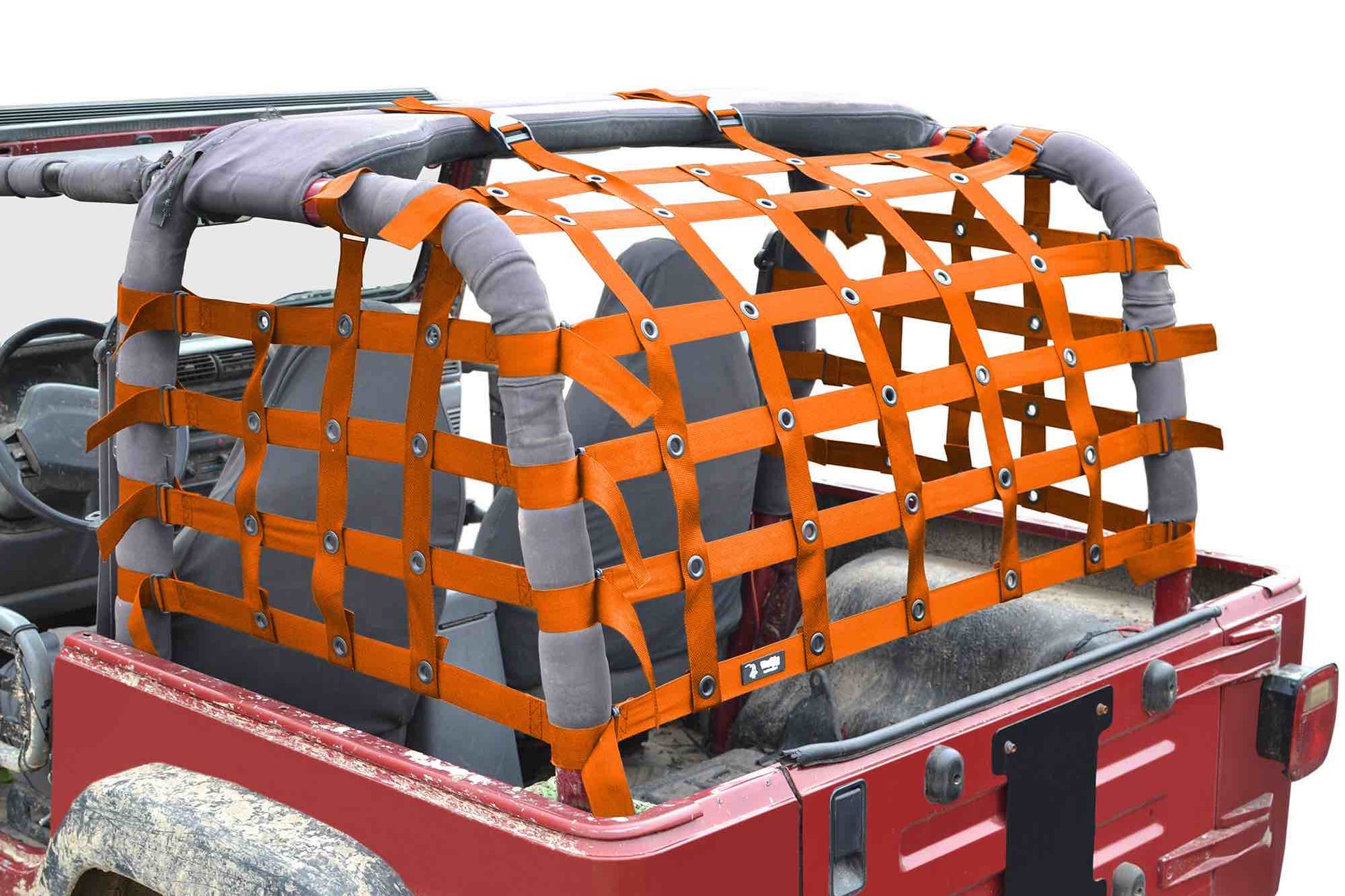 Steinjäger Tops and Covers Wrangler TJ 1997-2006 Cargo Net Orange
