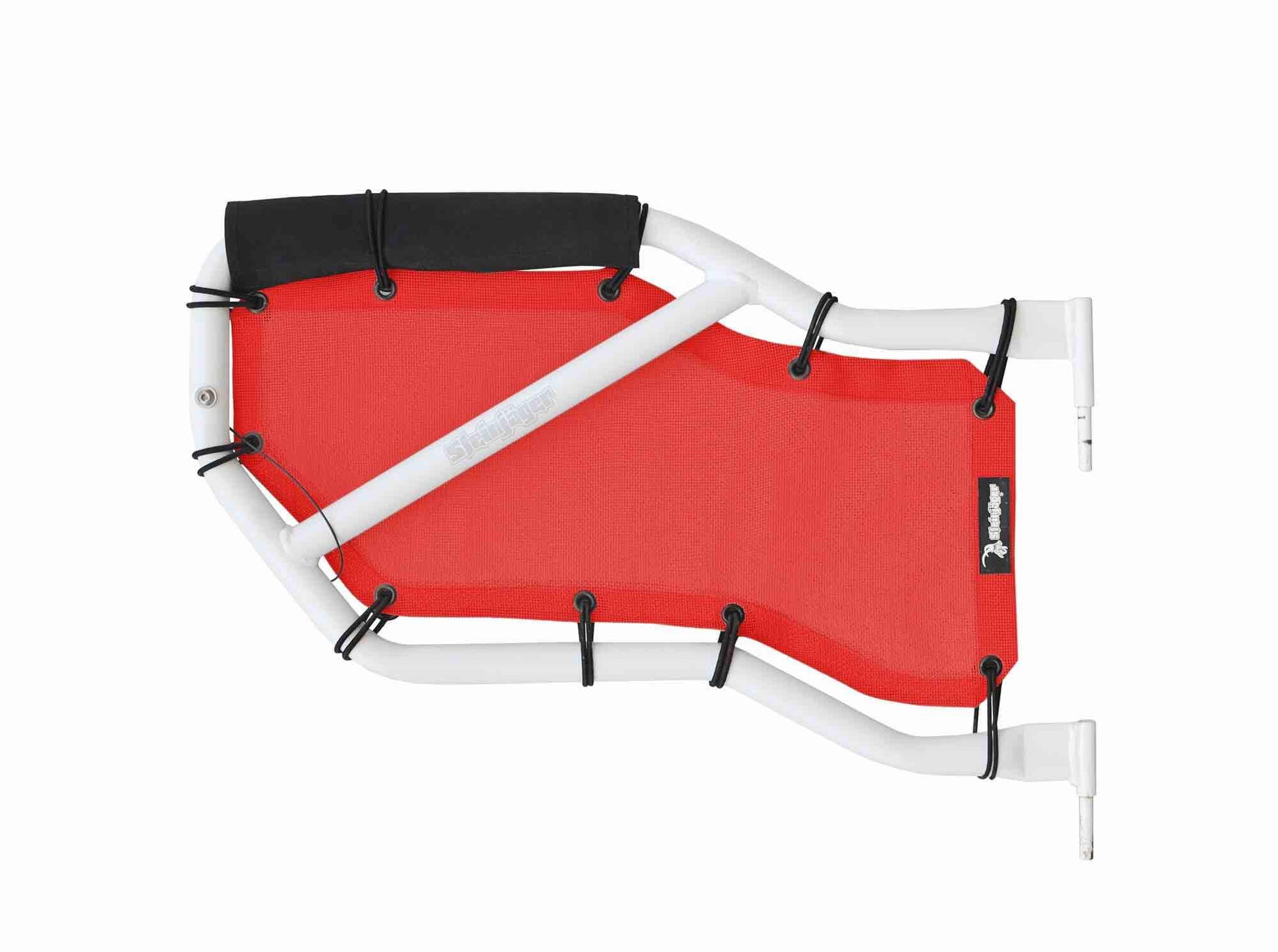 Steinjäger Doors Wrangler JK 2007-2018 Inserts Rear Doors only Red Mesh