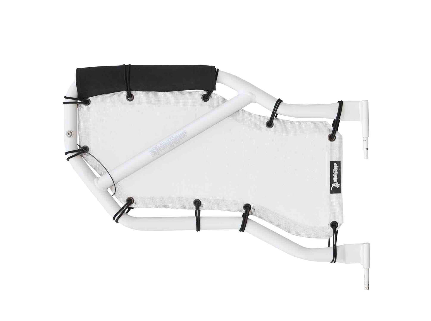 Steinjäger Doors Wrangler JK 2007-2018 Inserts Rear Doors only White Mesh
