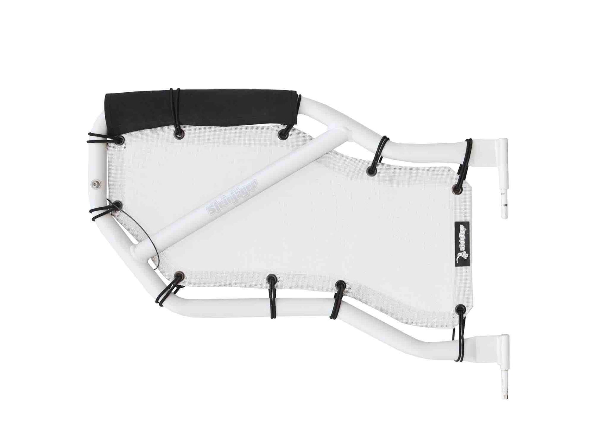 Steinjäger Doors Wrangler JK 2007-2018 Inserts Rear Doors only White Mesh