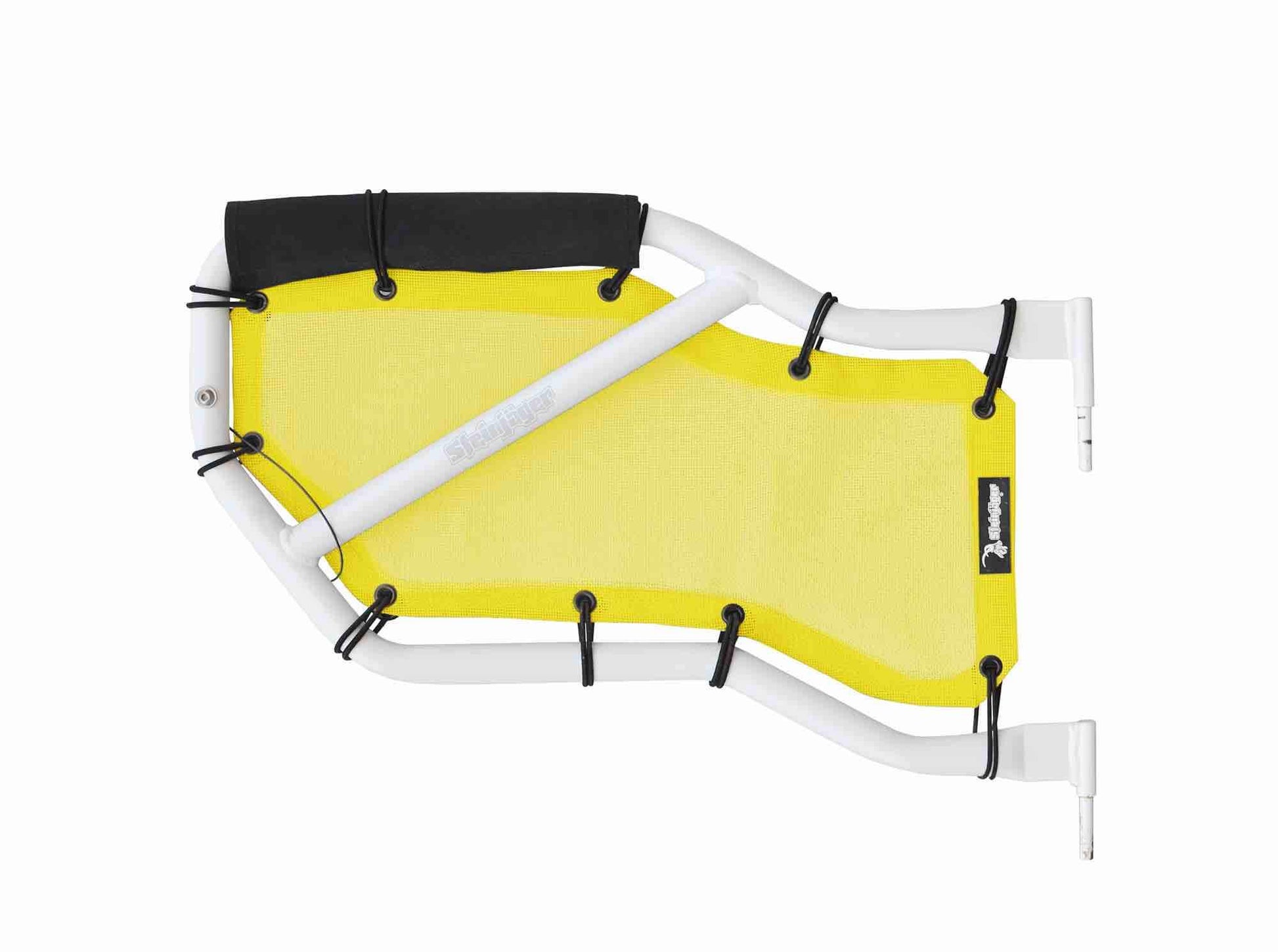 Steinjäger Doors Wrangler JK 2007-2018 Inserts Rear Doors only Lemon Yellow Mesh