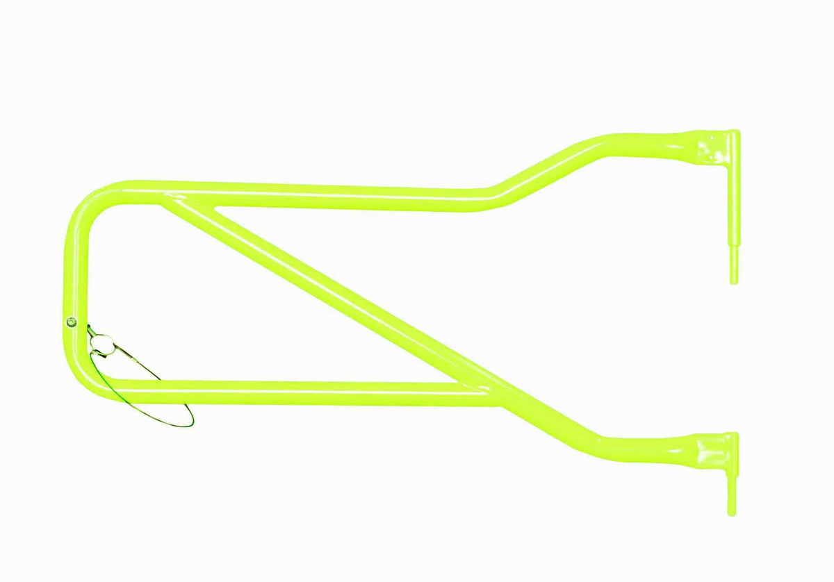 Steinjäger Doors Wrangler JK 2007-2018 Trail, Tubular Style Front and Rear Doors Gecko Green