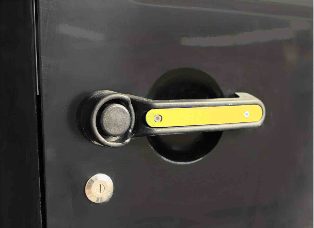 Steinjäger Doors Wrangler JK 2007-2018 Handle Accents 2 Doors Plus Tailgate Neon Yellow