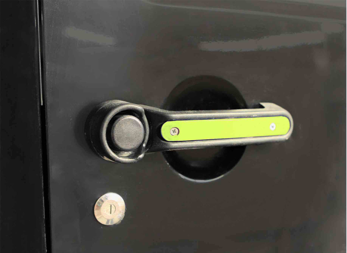 Steinjäger Doors Wrangler JK 2007-2018 Handle Accents 2 Doors Plus Tailgate Gecko Green