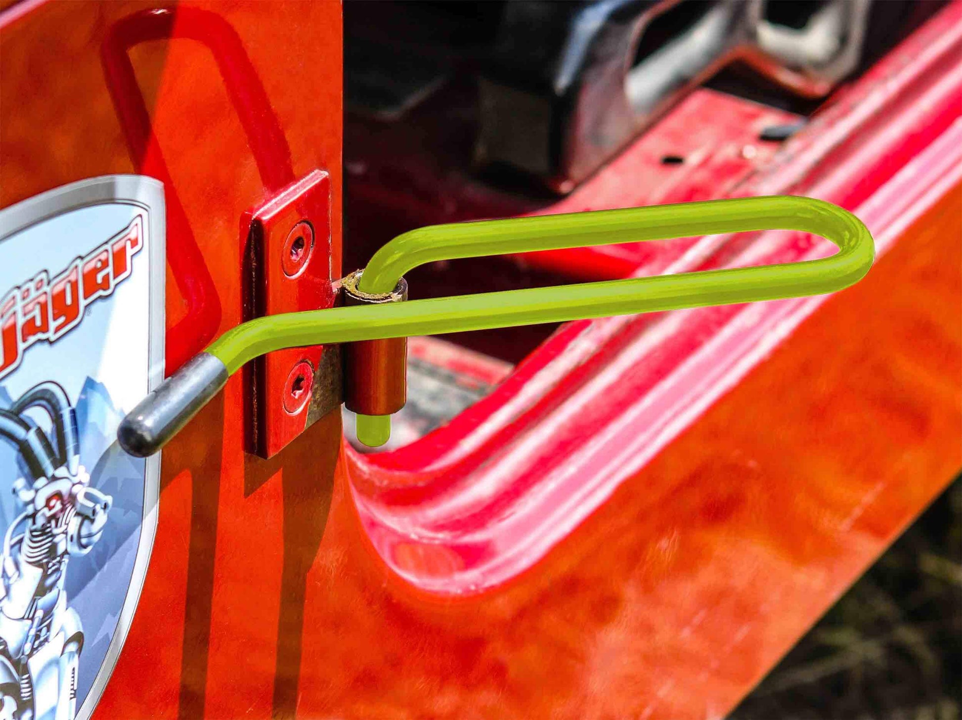 Steinjäger Exterior Accessories Wrangler TJ 1997-2006 Foot Pegs Gecko Green