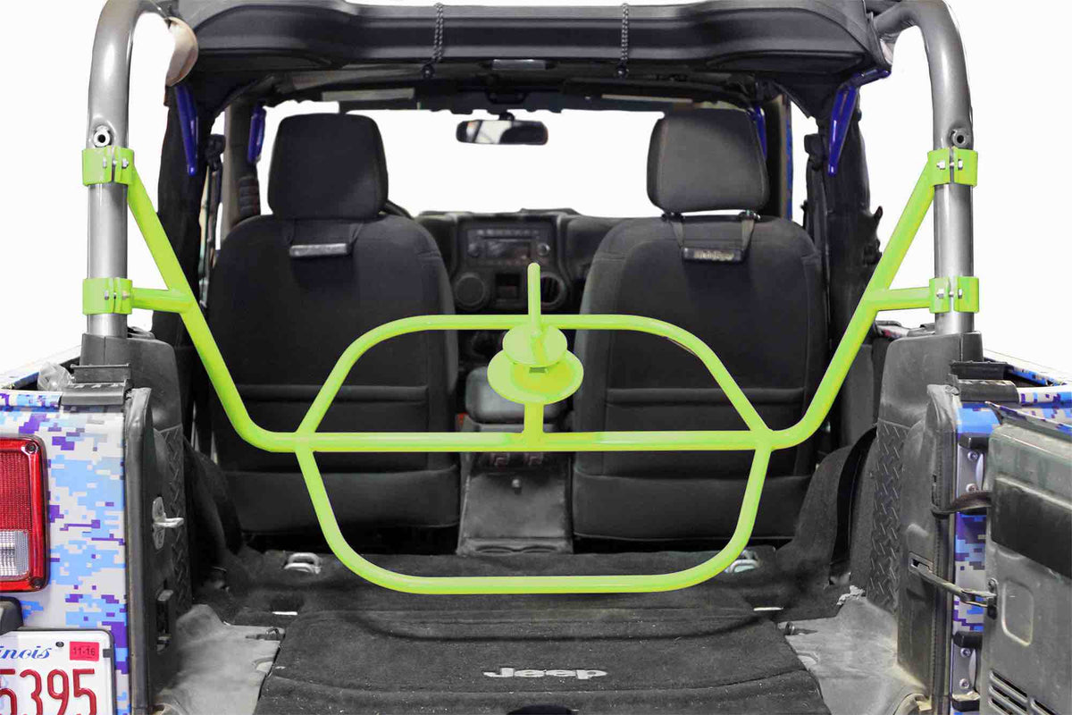 Steinjäger Wheels and Tires Wrangler JK 2007-2018 Tire Carrier Internal, for 2 Door Models Gecko Green