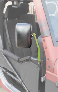 Steinjäger Doors Wrangler JK 2007-2018 Mirror Legs to Fit Tube Doors Gecko Green