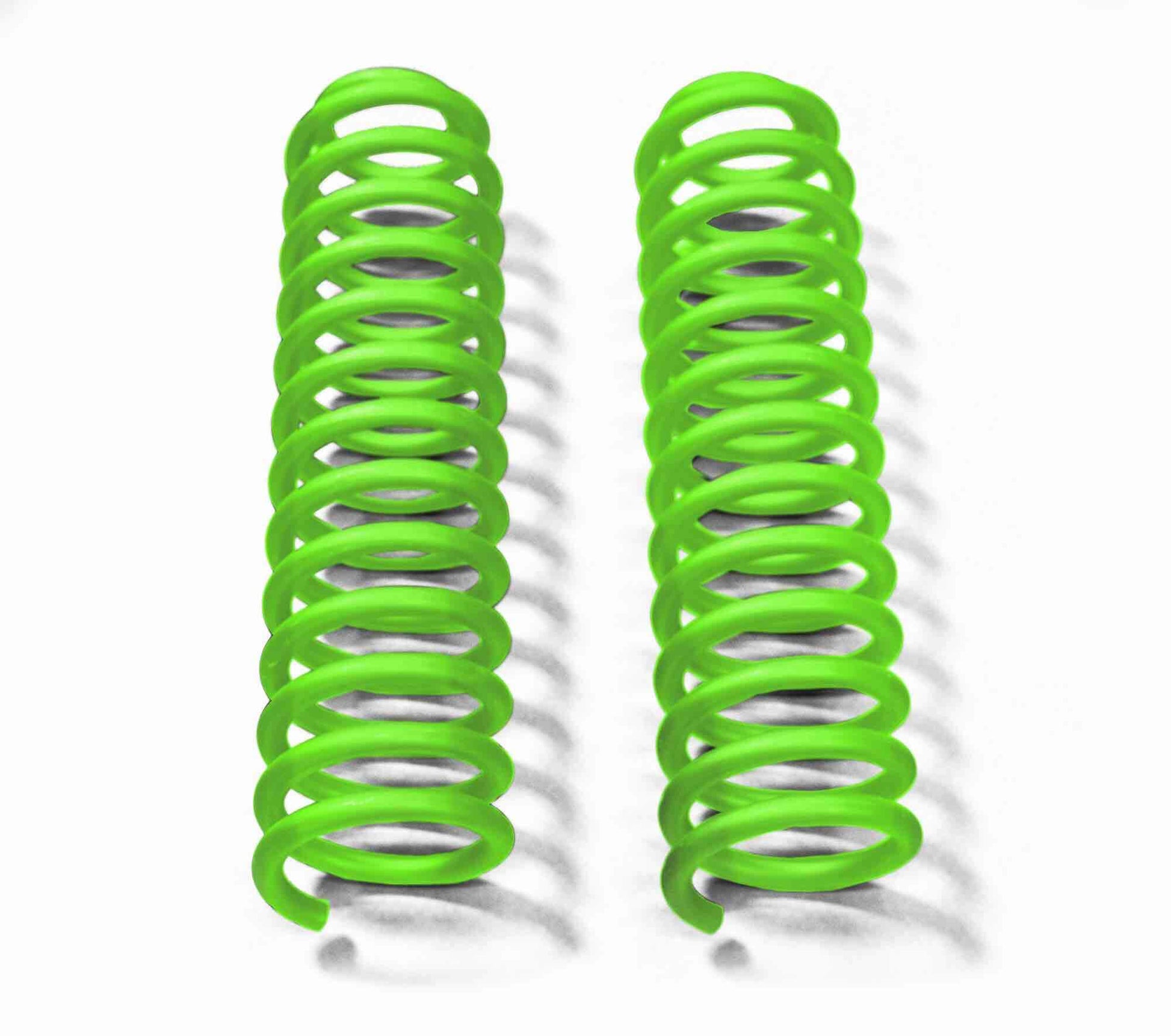 Steinjäger Suspensions Wrangler JL 2018 to Present Springs Front Coil 3.0 Inch Lift Neon Green
