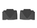 WeatherTech 2015+ Ford Edge Rear Rubber Mats - Black
