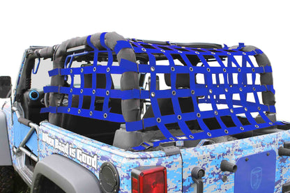 Steinjäger Tops and Covers Wrangler JK 2007-2018 Cargo Nets 2 Door Blue