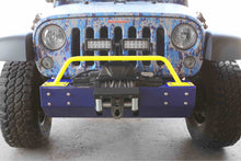 Steinjäger Bumpers Wrangler JK 2007-2018 Bumper Light Bar, Short Neon Yellow