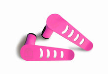 Steinjäger Exterior Accessories Wrangler JL 2018-2025 Foot Pegs Metal with Poly Dampener Hot Pink