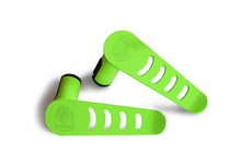Steinjäger Exterior Accessories Wrangler JL 2018-2025 Foot Pegs Metal with Poly Dampener Neon Green