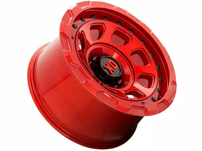 XD861 STORM, CANDY REDXD861 17X9 5X5.0 GL-RED -12MM