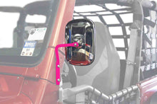Steinjäger Exterior Accessories Wrangler TJ 1997-2006 Mirrors A Pillar Hot Pink