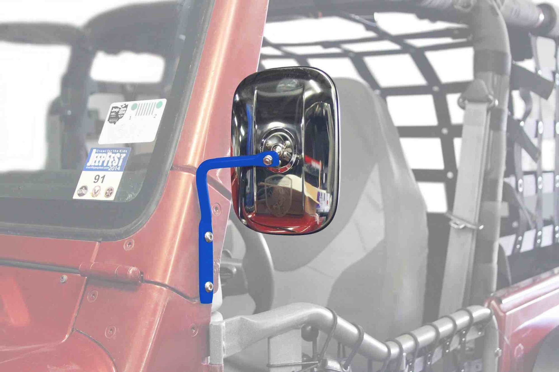 Steinjäger Exterior Accessories Wrangler TJ 1997-2006 Mirrors A Pillar Southwest Blue