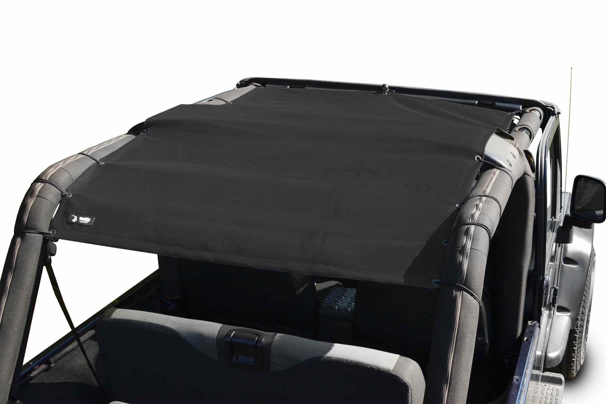 Steinjäger Tops and Covers Wrangler LJ 2004-2006 Fabric Teddy Black Full Length