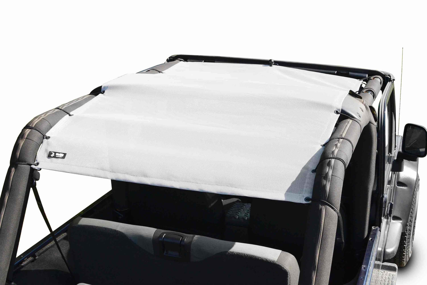 Steinjäger Tops and Covers Wrangler LJ 2004-2006 Fabric Teddy White Full Length