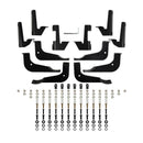Westin 20-22 Jeep Gladiator PRO TRAXX 4 Oval Nerf Step Bars - Black