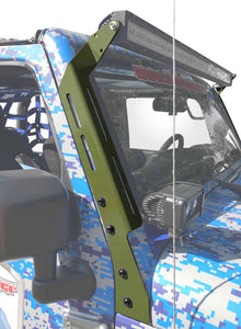 Steinjäger Exterior Accessories Wrangler JK 2007-2018 Light Mounts A-Pillar Brackets Locas Green