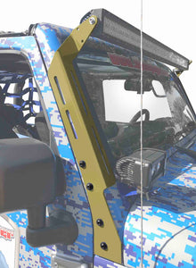 Steinjäger Exterior Accessories Wrangler JK 2007-2018 Light Mounts A-Pillar Brackets Military Beige