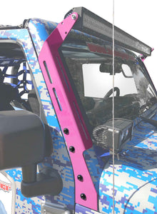 Steinjäger Exterior Accessories Wrangler JK 2007-2018 Light Mounts A-Pillar Brackets Pinky