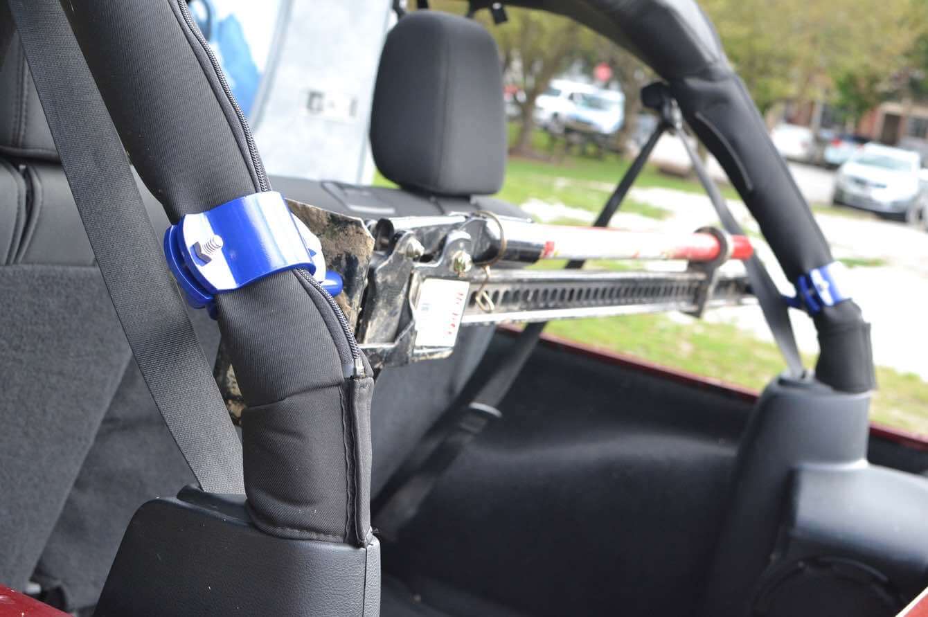Steinjäger Recovery and Towing Wrangler JK 2007-2018 High Lift Jack Mount Roll Bar Mount, 4 Door Bare
