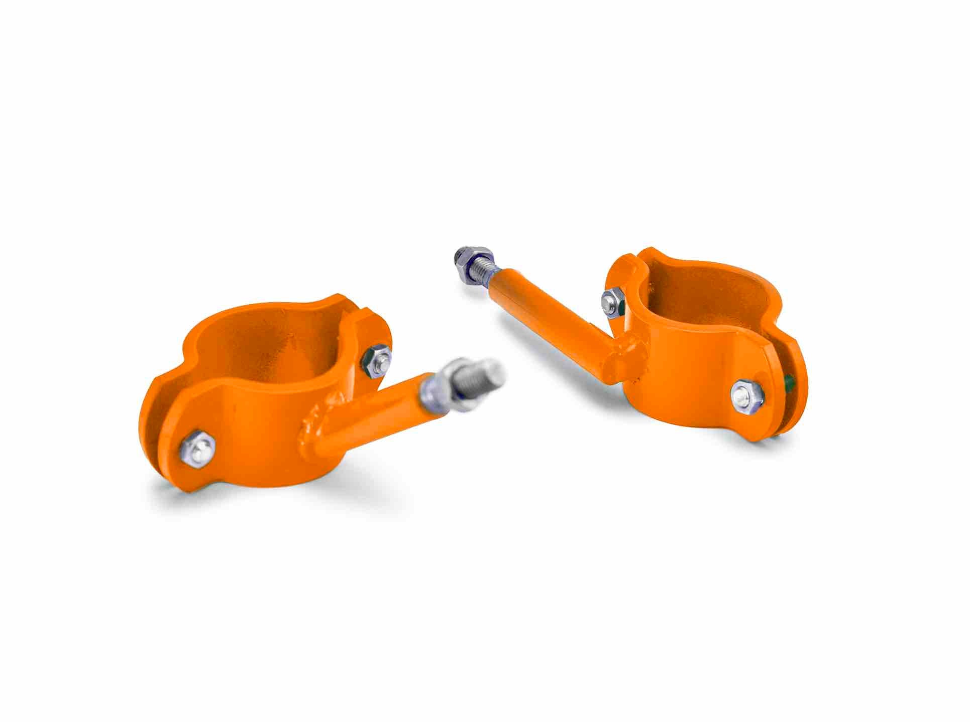 Steinjäger Recovery and Towing Wrangler LJ 2004-2006 High Lift Jack Mount Roll Bar Fluorescent Orange