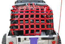 Steinjäger Cargo Net Wrangler LJ 2004-2006 Cargo Net Red