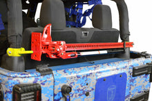 Steinjäger Recovery and Towing Wrangler JK 2007-2018 High Lift Jack Mount Roll Bar Mount, 2 Door Neon Yellow