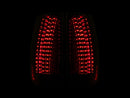 ANZO 2007-2014 Chevrolet Suburban LED Taillights Smoke - Escalade Look