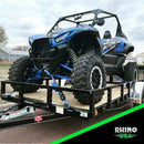 Rhino USA Heavy Duty Ratchet Tie-Down 4-Pack Green 1.6In X 15Ft